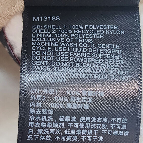 MARMOT Polartec Womens Sherpa Fleece Tan WILEY Full Zip JACKET SZ XL NEW - Picture 6 of 6